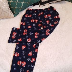 Snow fox soft pj pants